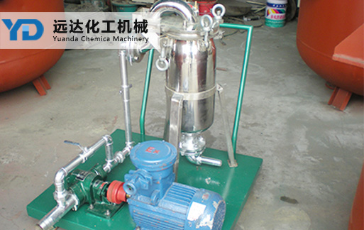 Bag type filter