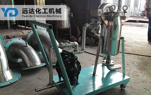 Pneumatic single bag filter